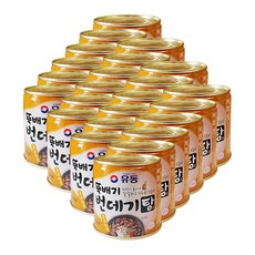 유동 뚝배기 번데기탕 구수한맛 280g 24개 안주 간식