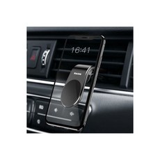 RC C02 차량용 송풍구 휴대폰 메탈 자석 거치대 블랙, RC C02 차량용 송풍구 휴대폰 메탈 자석 거치대 블