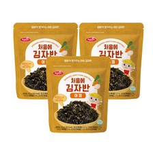 베베스트 처음에 김자반 - 야채 25g 3개 아기반찬 아이반찬 - 베베스트김자반