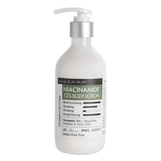 DermaFactory 菸鹼醯胺10%弱酸性身體乳液 花果香, 300ml, 1瓶
