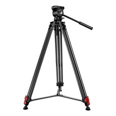 주닉스 ST-500 카메라 방송장비용 영상촬영용 브이로그 비디오 전문가용 삼각대, 1개 닉스 ST-500 카메라 방송장비용 영상촬영용 브이로그 비디오 전문가용 삼각대