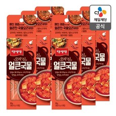 CJ직배송 다시다 요리의신 얼큰국물 50g x 6개