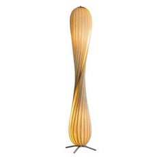 모래시계 플로어램프 라탄 스탠드 감성카페 거실 코너, 1개, 지름25x높이112cm(풋스위치)삼색조명