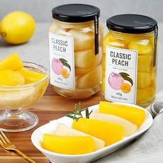 수제복숭아병조림