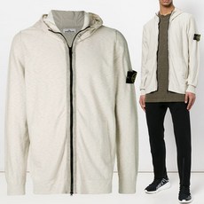 18S/S 와펜 후드 집업 베이지 6815546B0 V0097