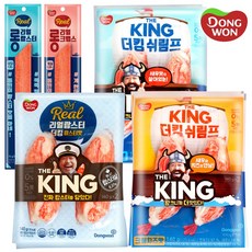 더킹 쉬림프 140g x 2개 오리지널 크림치즈맛 게맛살, 05 (동원) 리얼 크랩스롱 70g x 3개