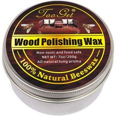 TooGet 목재 광택 왁스 200g Wood Seasoning Beeswax Furniture Polish & Restoration Care, 목재 광택제, 1개 - beeswax