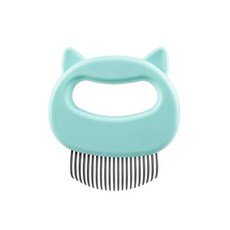 반려동물 털제거브러시 반려견 빗 도구 고양이 짧은 머리 작은 물, 1개, 3.라이트 그린