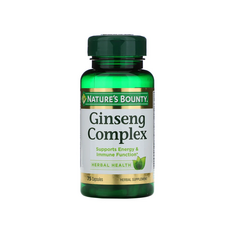 네이처스바운티 인삼 진생 콤플렉스 Ginseng Complex 75 캡슐, 기본, 1개, 75정