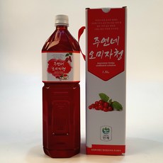 오미자청 원액 엑기스 1500ml Gap 선물세트 강원도 인제 농장직영