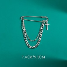 십자가브로치