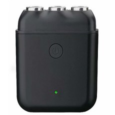휴대용 USB 충전 면도기 차량용 생활방수 4D 고출력 자취생 출장 여행 기내 선물, 휴대용 USB 충전 미니 면도기 (블랙)