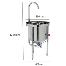 대용량 쌀 세척 기계 세미기 쌀씻기 스테인레스통, 25KG 정미기(304), 1개