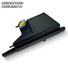 자동차 냉각수 확장 오버플로우 탱크 알루미늄 저수조 닛산 GT-R R35 VR38DETT 2009 ~, 01 Black, 1개