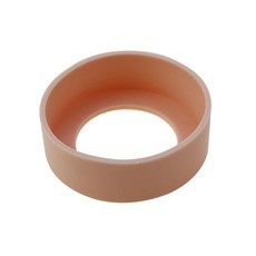 실리콘 컵 바닥 커버 물 보호 지지대 방지 라운드 무취 가을 온, 1개