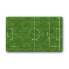 마우스장패드 개성적인 창의적 축구장 큰마우스패드 남성 키보드패드 사무실패드 심플 미끄럼방지천, T01-축구장 600*350*3mm
