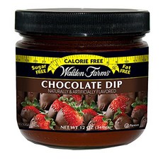 Walden Farms Chocolate Dip 12-Ounce Jar (Pack of 6) Walden Farms 초콜릿 딥 12온스 병(6팩), 340g, 6개