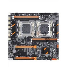 X99 x79 듀얼 메인보드 마더보드 CPU 게임 멀티캐스트, X99 칩 대형 보드 DDR3 4채널