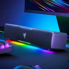 레이저 레비아탄 V2 X RGB 블루투스 사운드바 스피커, 단품