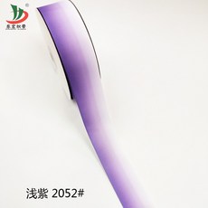 수예용품 디지털 점차변화 두꺼운 시보리 프린트 포함 머리장식 패션 보조재 DIY부속품 재료 리본, T12-38mm연보라 2052#
