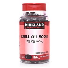 커클랜드 크릴오일 500mgx180 / 코스트코, 180정, 90g, 1개