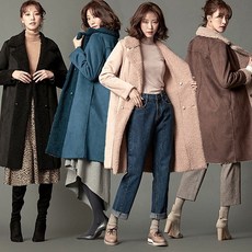 [무니베이직]외 백화점브랜드 리버시블 무스탕 1종