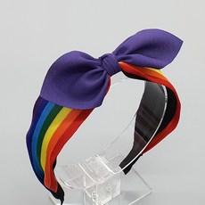 무지개헤어밴드