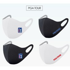 PGA투어 3D 패션 마스크 골프마스크, L-남여공용