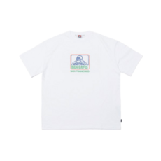 BEN DAVIS 벤데이비스 ORIGINAL BRIGHT PRINT TEE 반팔티셔츠 화이트 매장정품