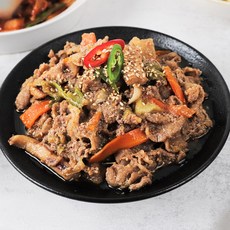 까박 뚝배기 오삼불고기 2종 쫀득한 오징어 두툼한 삼겹살, 양념, 1개, 1kg