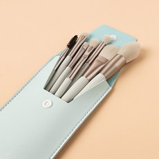 메이크업 브러쉬 미니8종세트 파우치포함, 1개