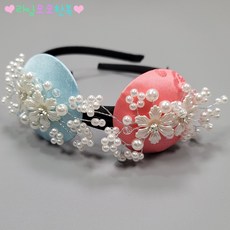 장미공주한복머리띠