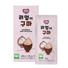 또또맘 리얼이구마, 20g, 4개