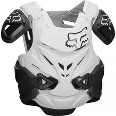 폭스 레이싱 에어프레임 프로 자켓, Black/White, Small-Medium, 1개