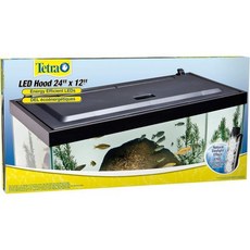 Tetra LED 수족관 후드 로우 프로파일 조명이 있는 에너지 효율적인, 24 Inch, 1개