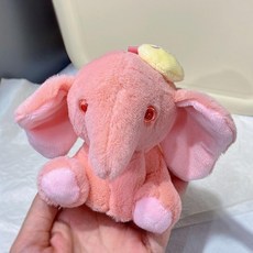 떨샵 화가코끼리키링 귀여운 동물 인형 가방고리 열쇠고리 키홀더
