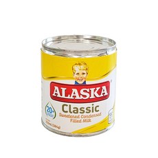 필리핀 ALASKA 스윗턴드 컨덴스드 필리드 밀크 클래식 연유 300ml / Sweetened Condensed Filled Milk Classic, 1개