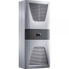 Rittal 3304.500 블루 e 월마운트 3753 BTU/h 230V 1단계 50/60Hz 탄소강 높이 95cm(37.5인치) x 너비 39.9cm(15.7인치, Rittal 3304.500, 블루 e, 월마운트, 3