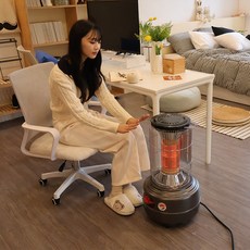 다우하이텍 최신모델 대용량3.2K 전기난로 전기히터 난로 히터 온풍기, 세라믹 온풍히터 DWH-4000S(쿠팡)