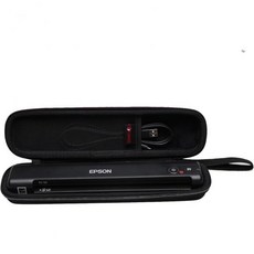 엡손 인력용 XANAD 하드 케이스 ES-50 ES-55R ES-60W ES-65WR DS-30 DS-70 DS-80W 문서 스캐너케이스 전용, Black