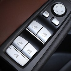 BMW X6 F16 윈도우 조절 버튼 커버 몰딩 1SET(12pcs), F16(15-19년식)