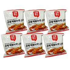 로제 떡볶이맛 스낵 90g x 6개 매콤달콤한과자 봉지스낵 사무실간식, 1개