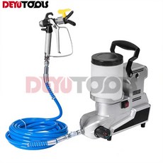 XINGYI DIY 전기 고압 에어리스 페인트 분무기 다기능 1600W 휴대용 라텍스 신제품, 02 without watch 110V, 01 CHINA_01 EU 플러그