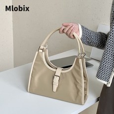 Mlobix 캐주얼 나일론 숄더백 데일리 여성 가방