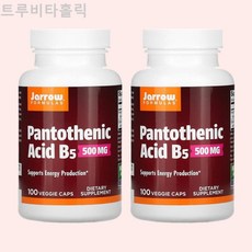 재로우 펜토텐산 B5 500mg 100캡슐 2통