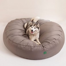 [페스텝] 대형견 전용 마카롱 쿠션 무중력 마약방석 (XL), 그레이, 1개