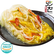 맛찬김치 백김치, 3kg, 1개