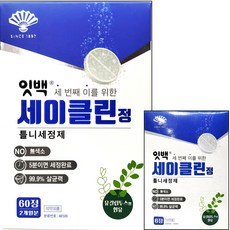 동화 부채표 잇백 세이클린 5분퀵 틀니세정제 60정 (2개월분)+6정 추가증정, 1세트, 66개입