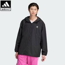아디다스 바람막이 트랙탑 져지 집업 adidas 스트레포일 윈드브레이커 남성 웨어 아우터 블랙 IZ1844