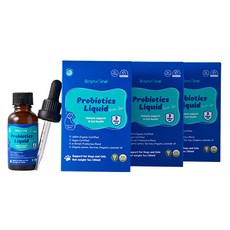  브랜바인 프로바이오틱스 리퀴드(60일분) 강아지 고양이 액상유산균 영양제 유아견 노령견 항생제 내성, 3세트 구매 (6000원 더 할인) 
